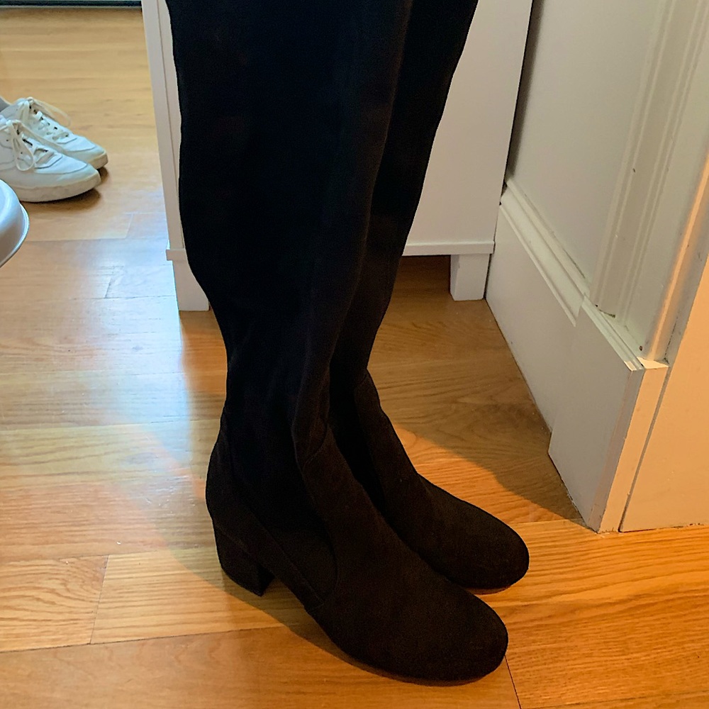 Sam Edelman over the knew boots never worn
